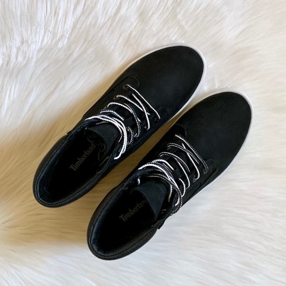 Timberland Black Dausette Sneaker Boots - Picture 4 of 8